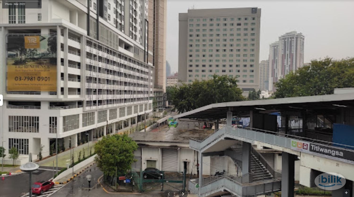Master Room at Tun Razak Residence, Titiwangsa Public Transportation
