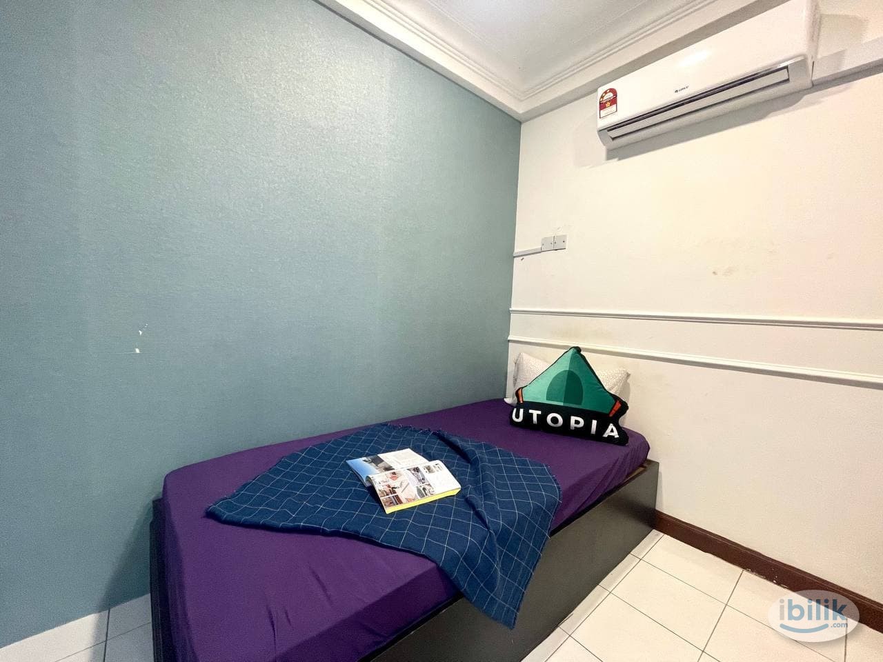 Cozy Room for Rent With Private Bathroom🛏️ Sunway Putra Mall and LRT