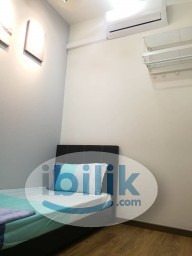 Room Rental in Selangor - ✅5mins walk to KTM✅ Fully Furnished Single Room (MALE) at Suria Jaya E-SOFO, Shah Alam