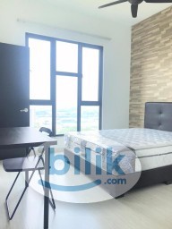 Room Rental in Kuala Lumpur - NON PARTITION, FREE WIFI, Master Room at The Havre, Bukit Jalil