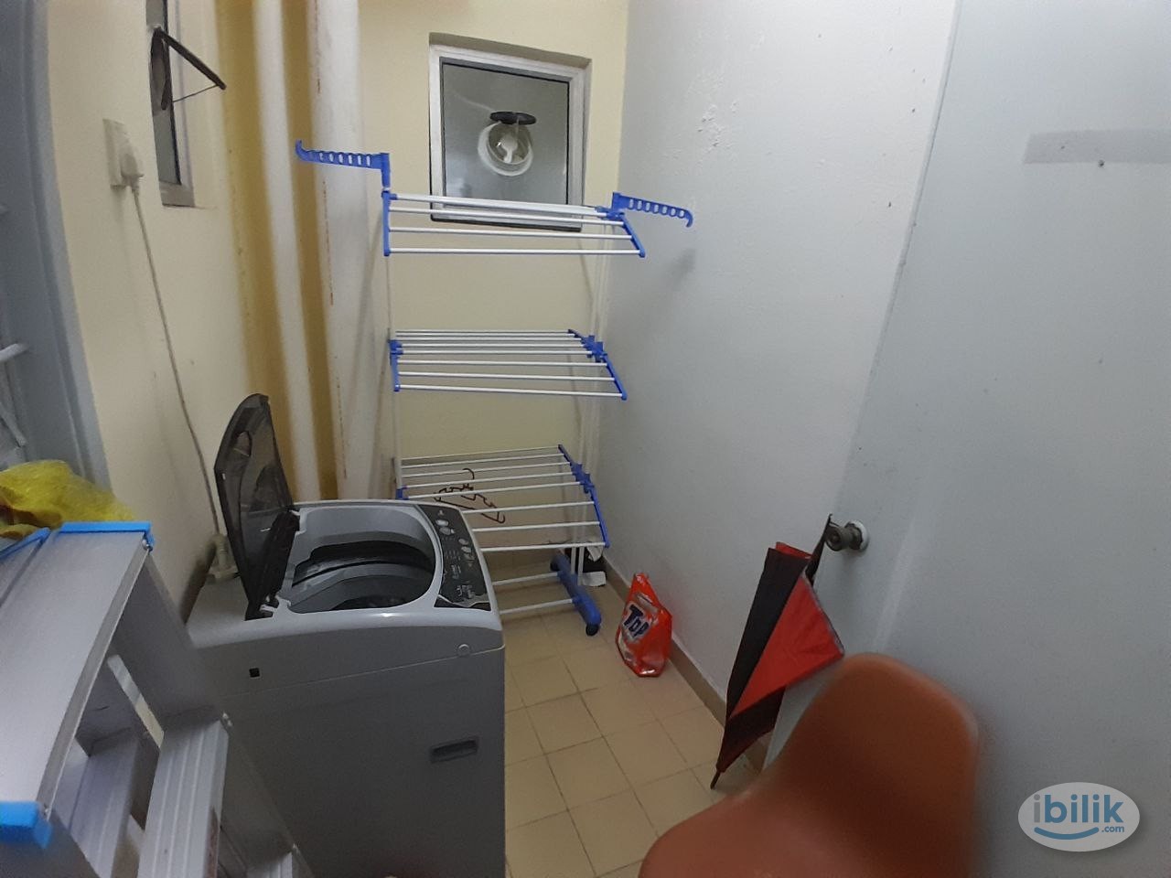 Image 1 of [Pelangi Apartment] Mixed Gender Unit👩Single Room with Fans & Window Near IPC, The Curve, Ikea, One Utama, MRT Mutiara Damansara - Room rental in 