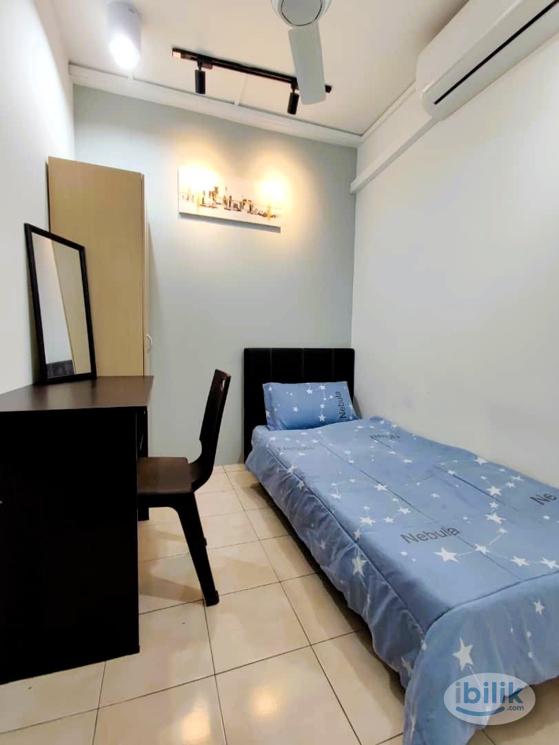 Image 1 of ✅1 mins to HELP University, AC Room, Fully Furnished✅Damai Apartment, Subang Bestari - Room rental in 