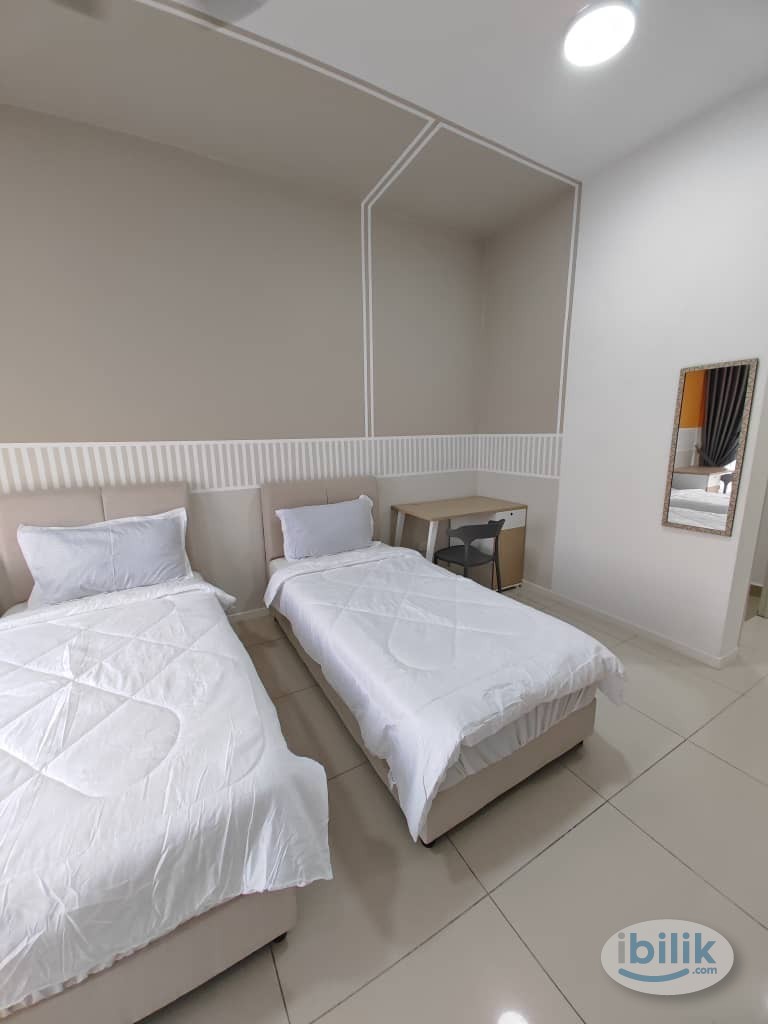 Image 3 of Newly Conditions🔥Twin Single bed, Master Bedroom with Bathroom at Nadayu 801 @ Shah Alam - Room rental in 