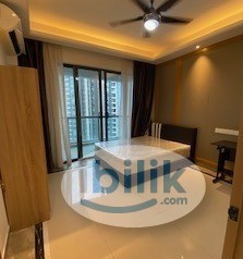 Image 2 of R&F Princess cove room(new furniture) with balcony - 5 mins walk to CIQ - Room rental in 