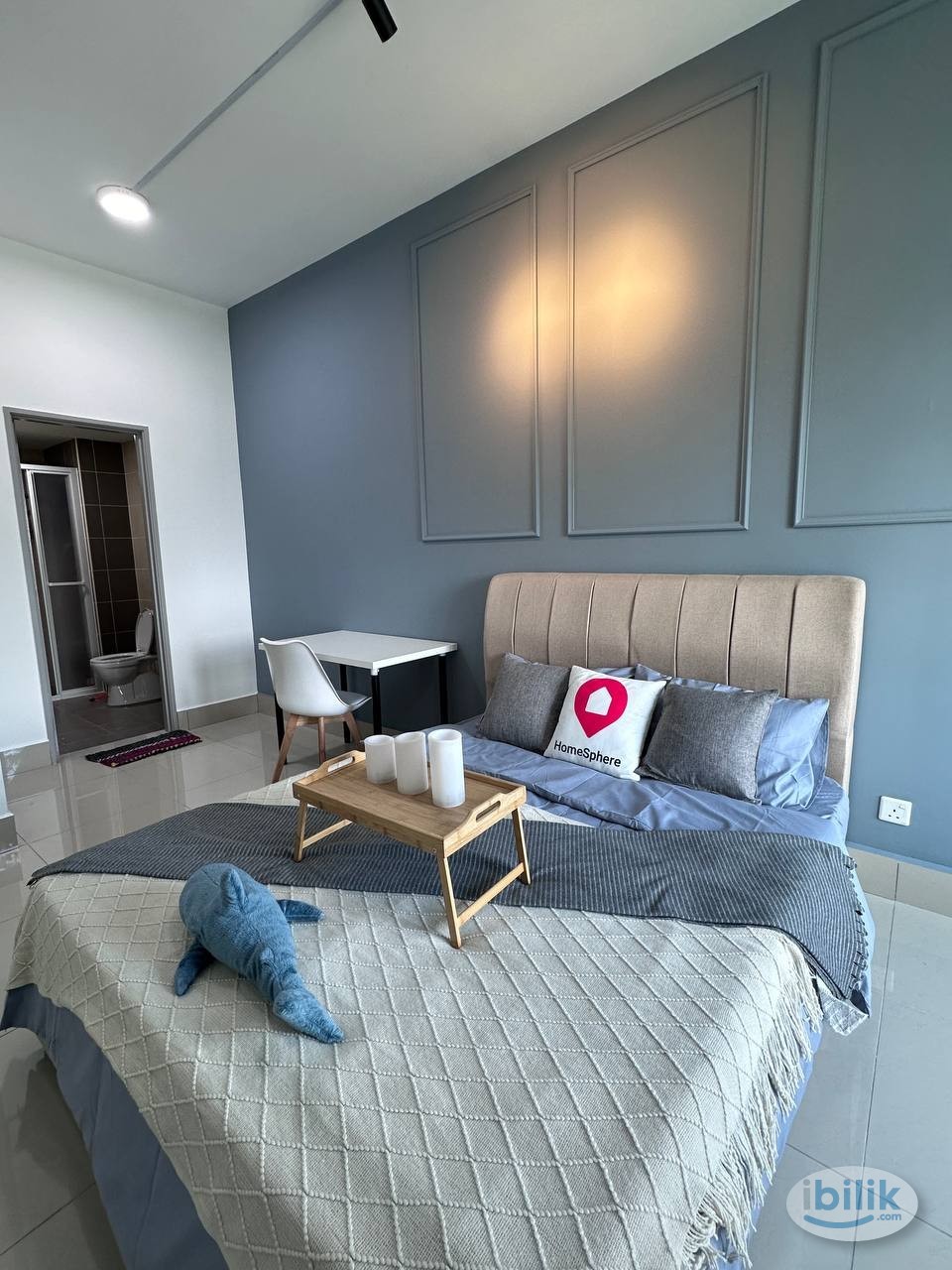 Image 1 of 🏡Master Room with private bathroom 📌 Razak City Residence @ Sungai Besi - Room rental in 