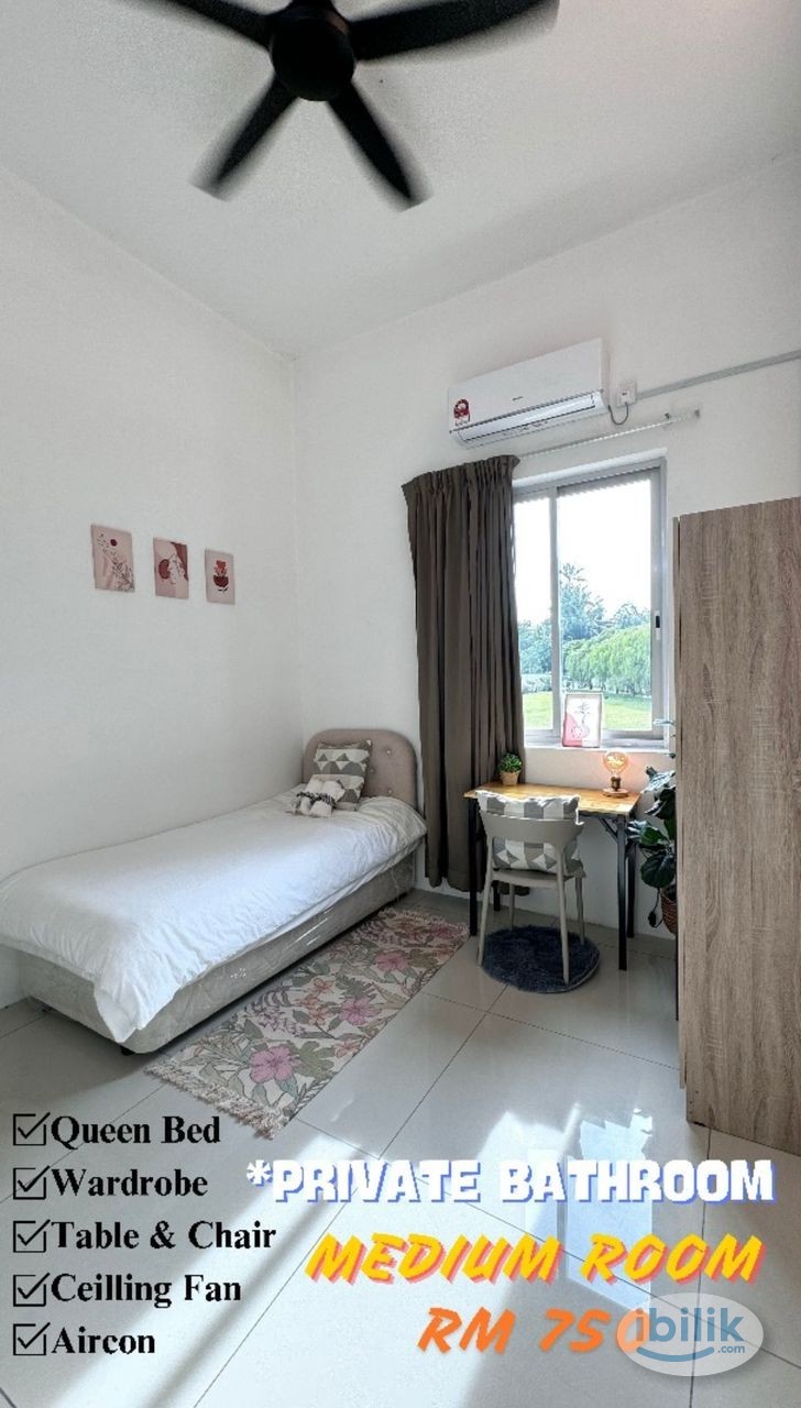 Image 1 of Bukit Mertajam Juru MEDIUM ROOM FOR RENT at Carnation Villa (Private Bathroom)🌟 RM 750 - Room rental in 