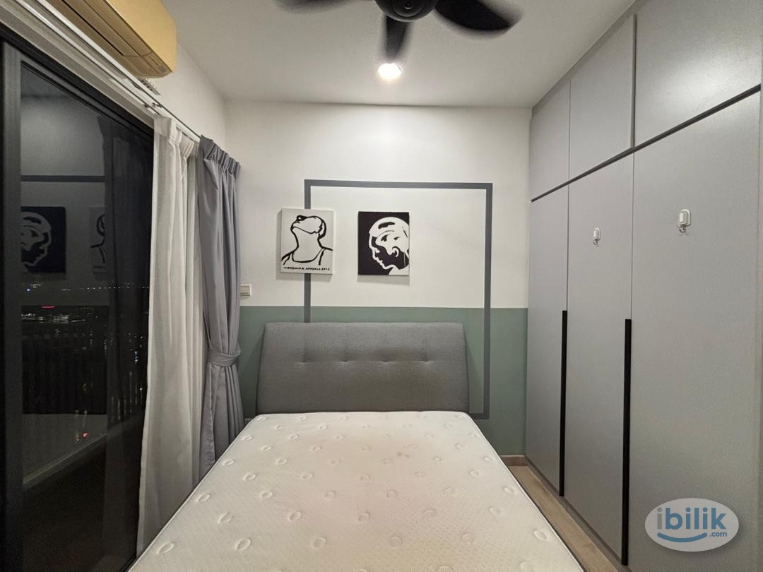 Image 2 of [✅ Chinese Unit] 3mins walks to EmHub, Doorstep to Jaya Grocer/Ninso/Coffee shop/Mamak, 8mins to Sunway Nexis/Giza, Middle room @ Emporis - Room rental in 
