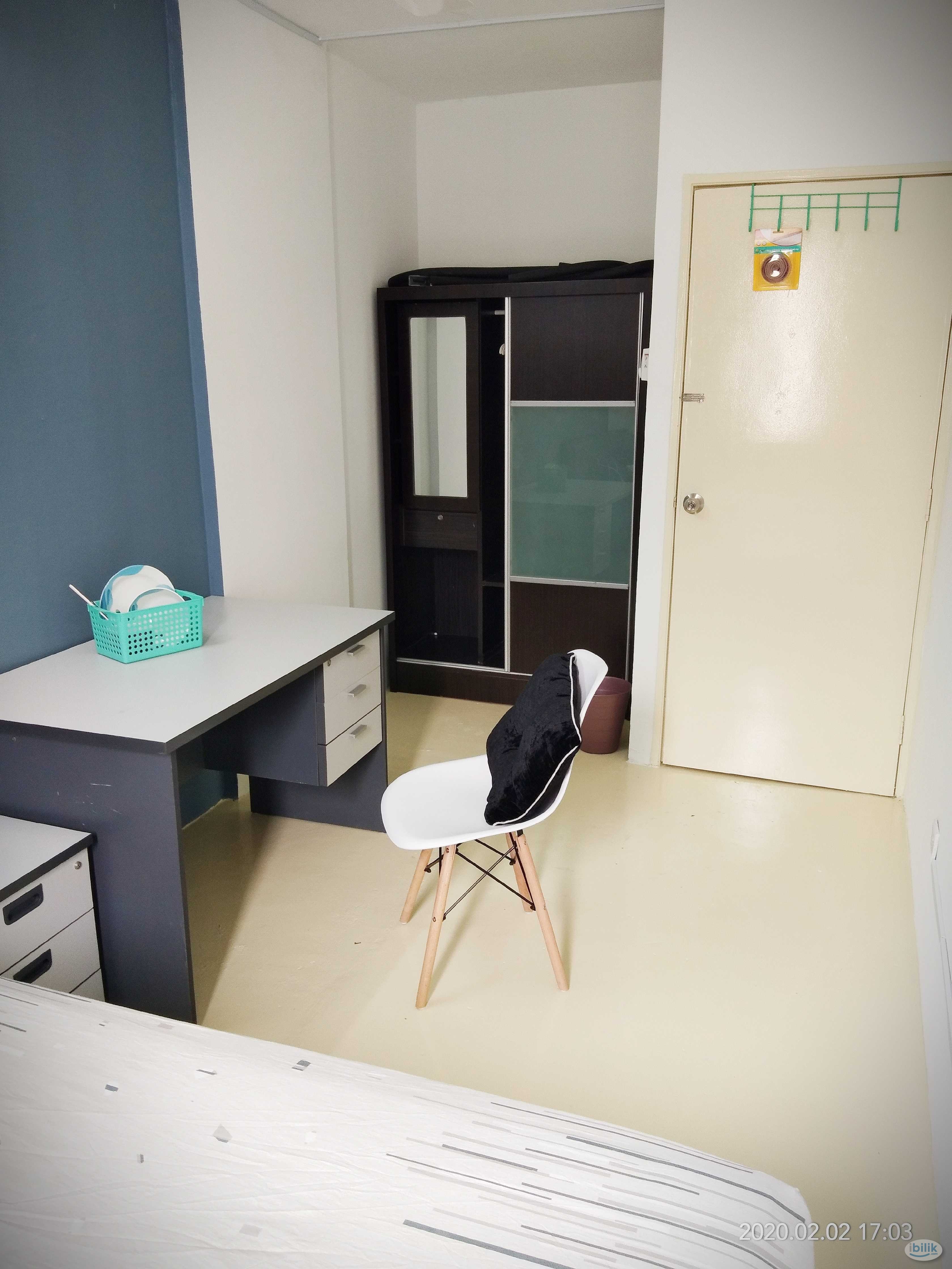 Image 2 of big room for rent Sri Saujana Aparment@Lebuh macallum@Georgetown - Room rental in 