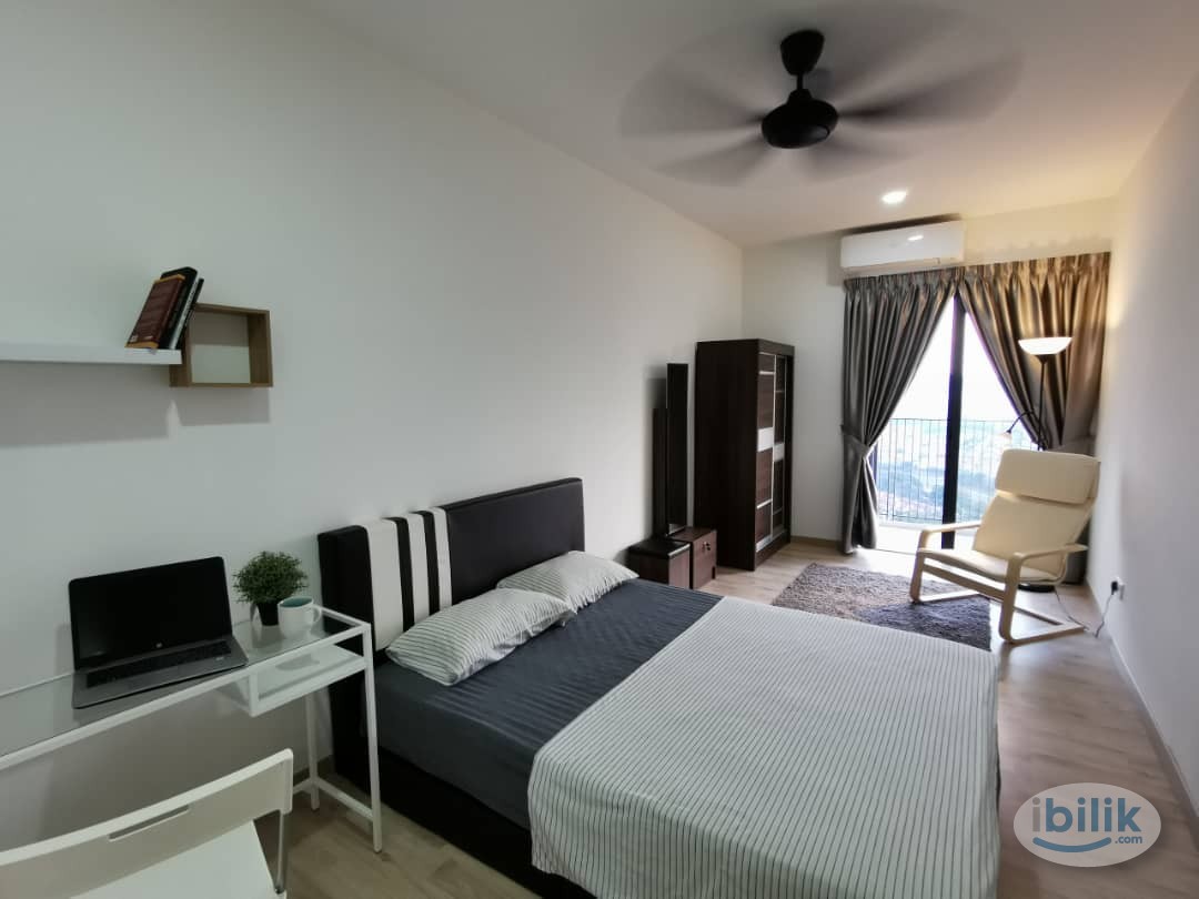 Image 2 of [✨Nov] Master room @ Emporis, 3mins drive to Segi, Doorstep to Jaya Grocer/Ninso/Coffee shop/Mamak/Cafe, 8mins to Sunway Nexis/Giza/Medical Centre - Room rental in 