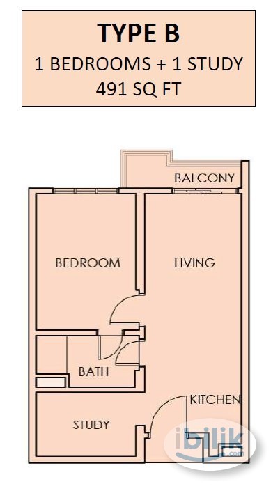 Image 5 of Master Room at SouthLink Lifestyle Apartments, Bangsar South, Bangsar - Room rental in 