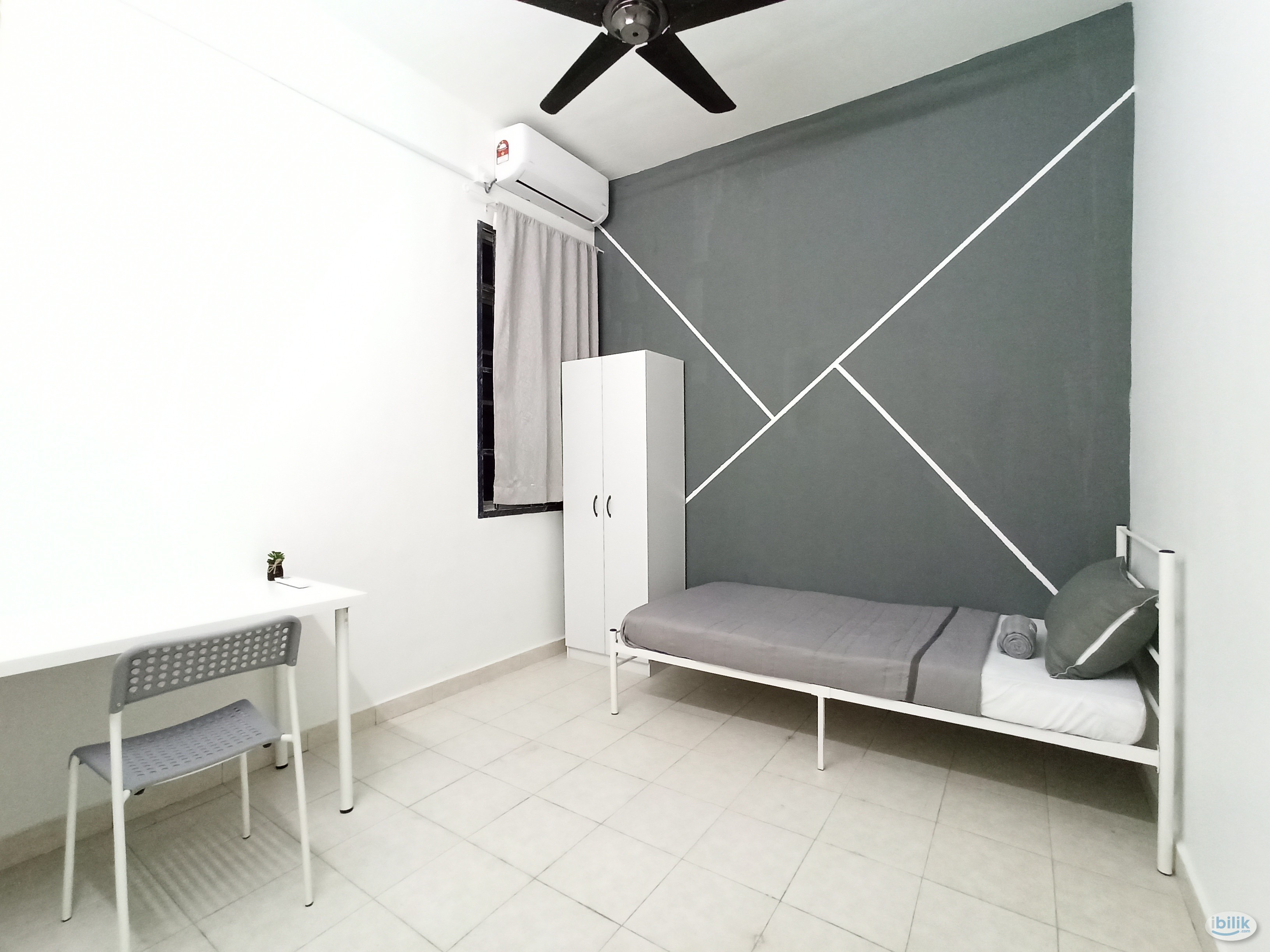 Image 1 of 🍀 Desa Tebrau/ Mount Austin Fully Furnished Single Aircon Room for Rent 🍀 - Room rental in 