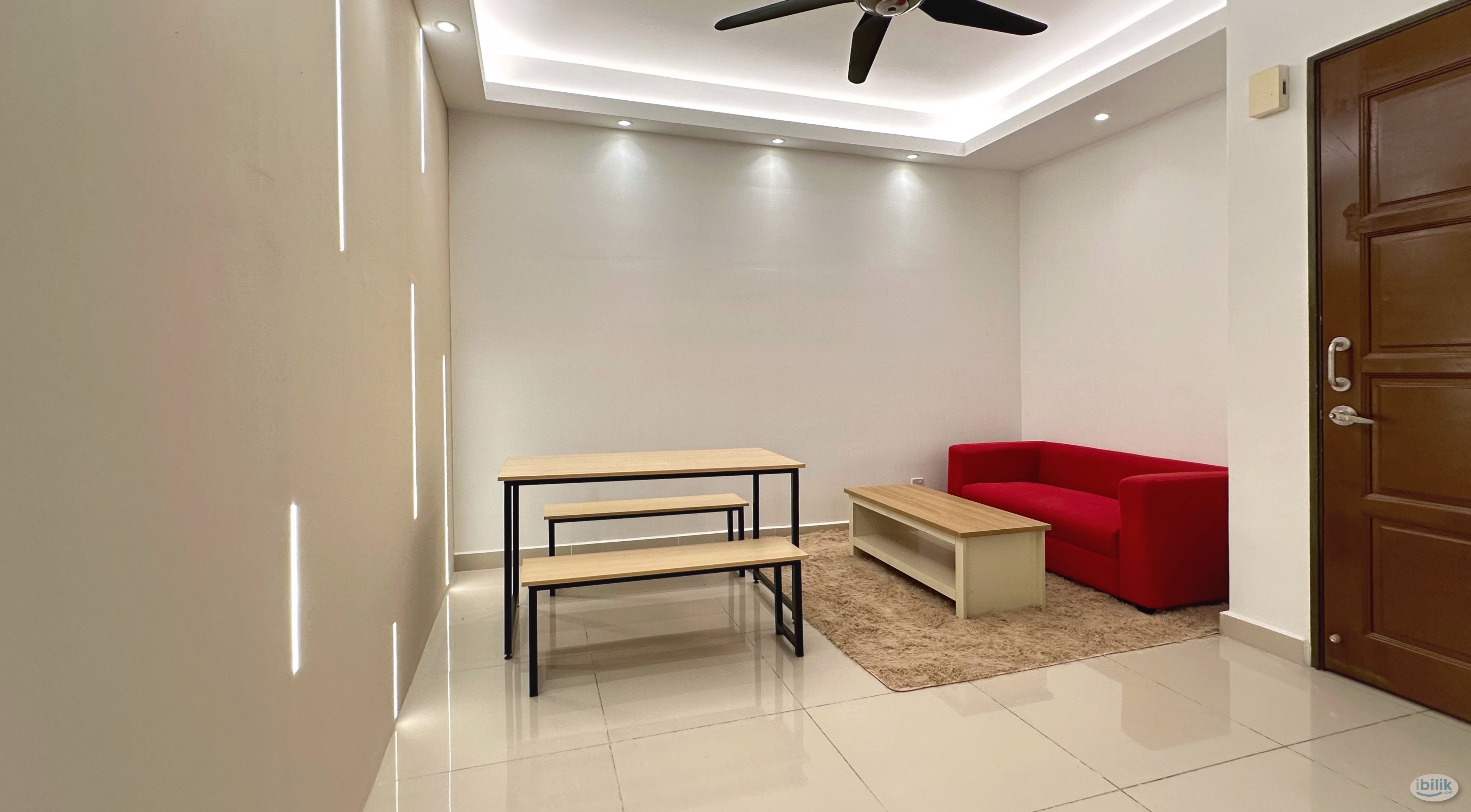 Image 3 of Middle Room at Bayu@Pandan Jaya, 3 Minutes walk to LRT Station, 1+1 Depo only - Room rental in 