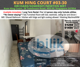 Room Rental in Singapore - Middle Room at Tanglin, Central Area