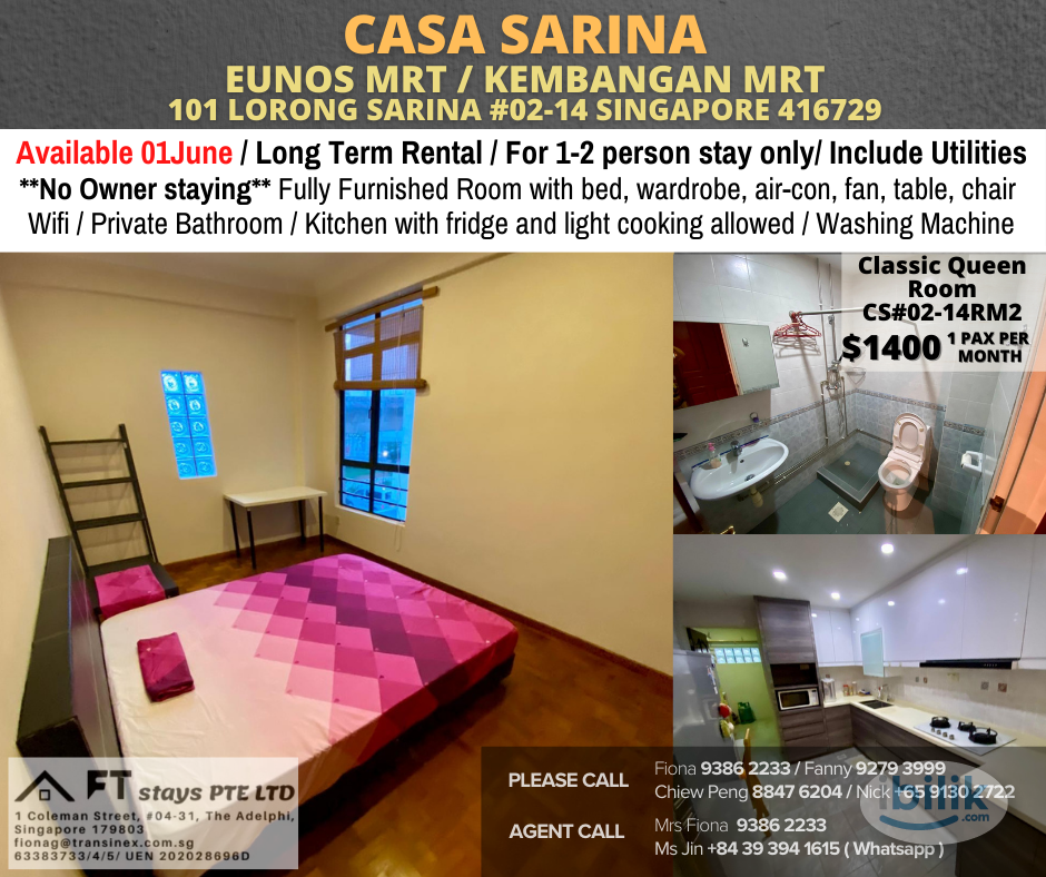 Image 1 of Room For Rent -  CASA SARINA - Room rental in 