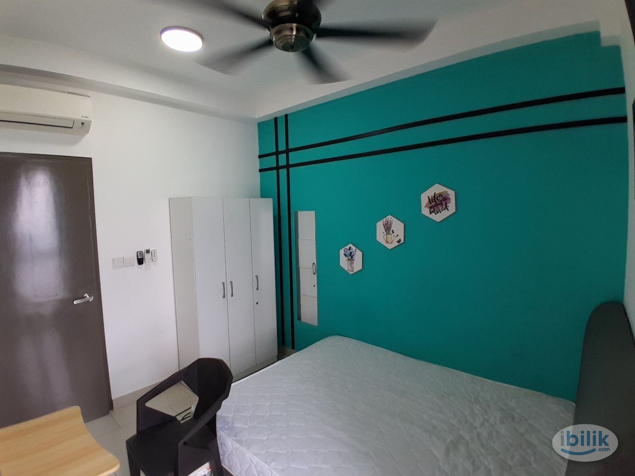 Image 2 of ✨[Astetica Residence] Medium Room With Aircond Rent Near KTM, Hospital , UPM Seri Kembangan ✨ 🏘 - Room rental in 
