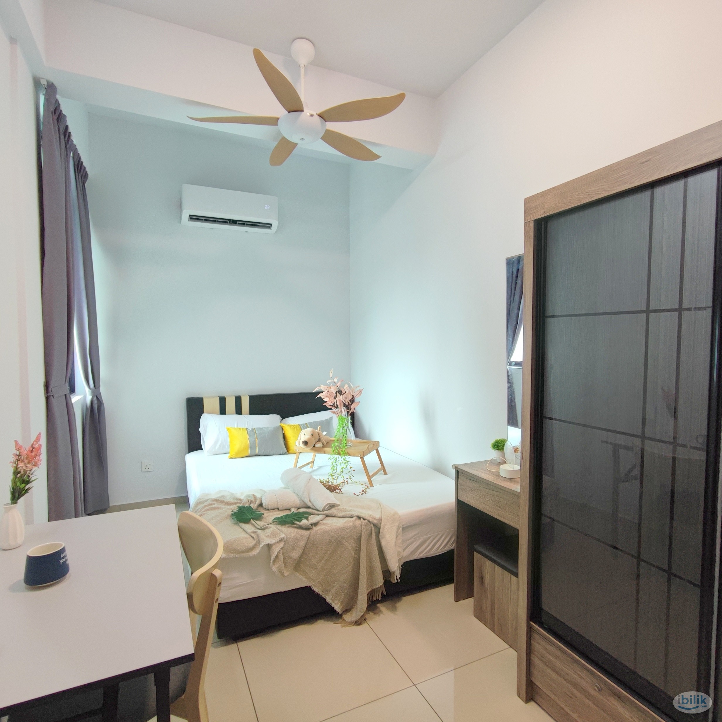 Image 1 of 🏠Fully Furnished Middle Room@Perai! 5Mins Walk Icon City! 10Mins Perai, Bukit Tengah, Juru, Bukit Minyak Industrial Area & Penang Science Park! - Room rental in 