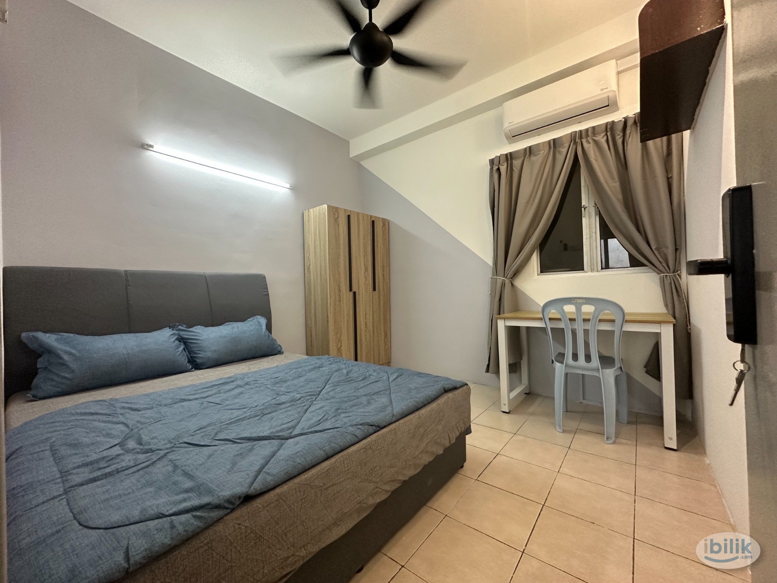 Image 2 of 【Female Master Room】Private bathroom with fully furnished - Room rental in 