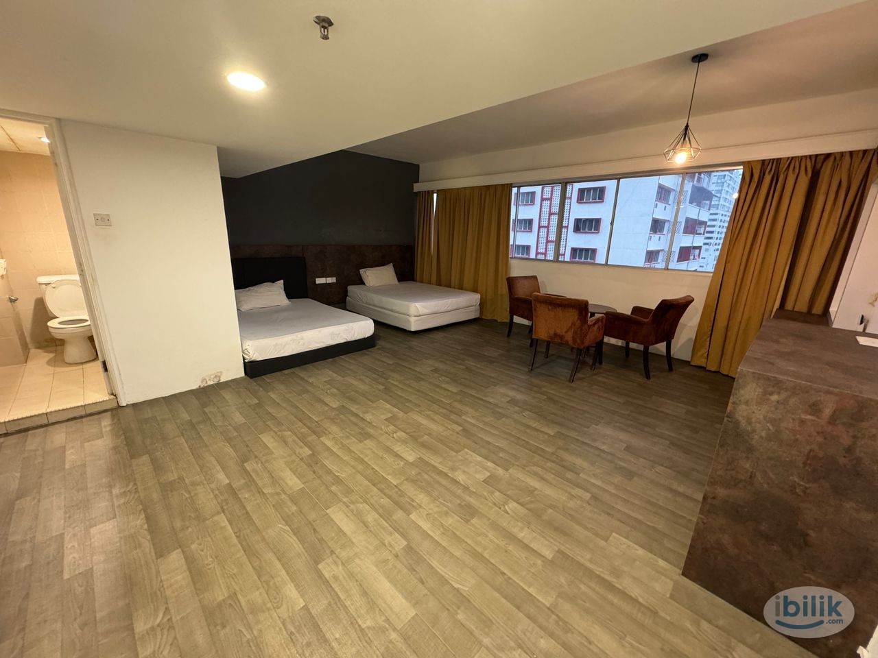 Image 3 of Big Master Room at Chow Kit, KL City Centre Walking distance to Monorail Chow Kit Zero Deposit Low Deposit - Room rental in 