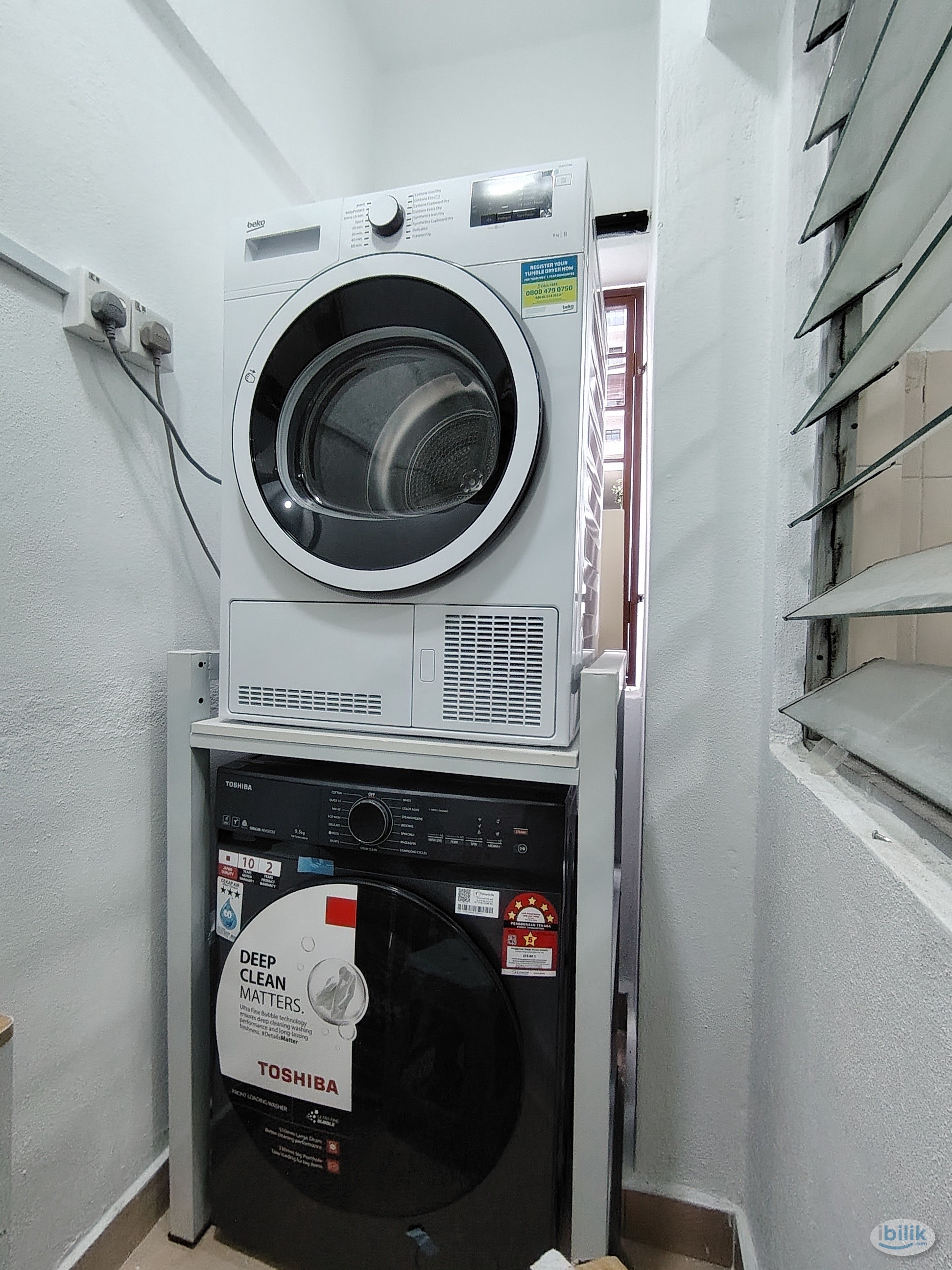 Image 5 of Newly Renovated FULLY Furnished D'aman Crimson walking distance to LRT + Wifi + Single Room for rent,Ara Damansara, Petaling Jaya - Room rental in 