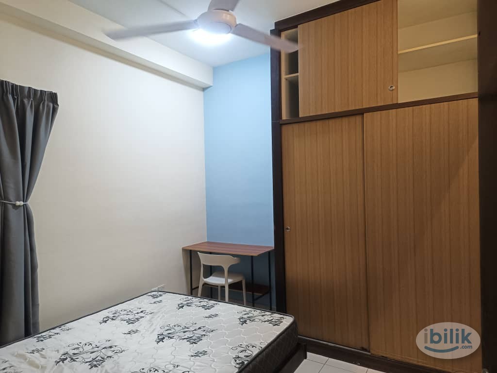 Image 4 of ‼️NEAR LRT CASA SUBANG, USJ 1, ✅Premium ⭐️ Medium Room Fully Furnished @ NEW 10” Mattress Aircond Wardrobe - Room rental in 