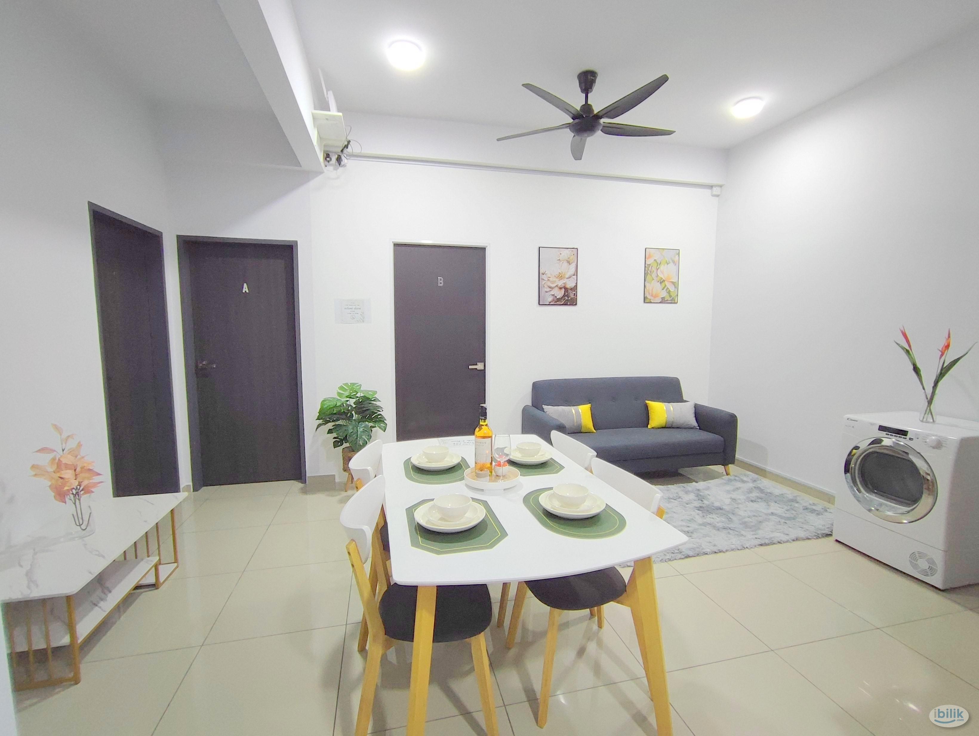 Image 4 of ✨ •Comfort Queen Room | No Agent Fees | Perai Icon City Area ✨ - Room rental in 