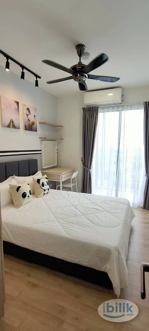 Image 1 of ✨MASTER ROOM at Emporis, 5mins walk to EmHub, Doorstep to Jaya Grocer/Ninso/Coffee shop/Mamak/Cafe, 8mins to Sunway Nexis/Giza/Medical Centre - Room rental in 