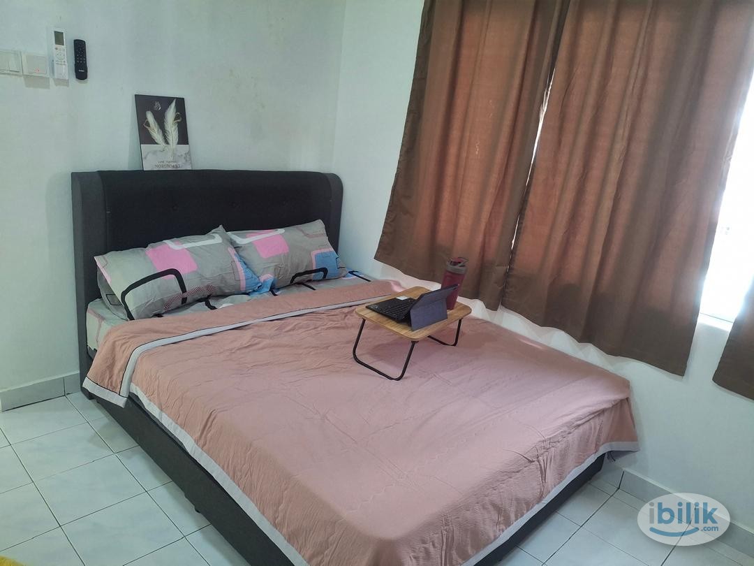 Image 1 of [Taman Pusat Kepong Apartment] Master Room with Private Bathroom Rent Near Jinjang, Segambut, Kepong Baru - Room rental in 