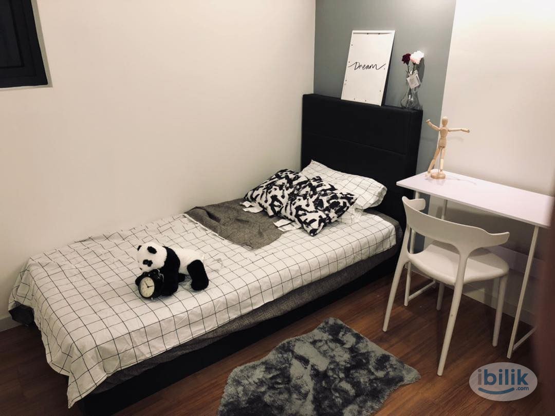 Image 1 of [Fully Furnished] Middle Room Sentul Point Suite Apartments Sentul Free Utilities Free Cleaning - Room rental in 