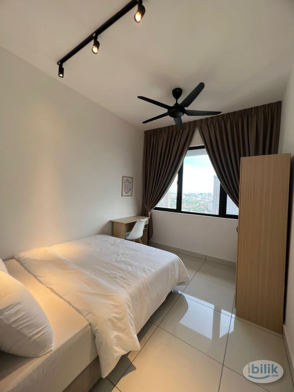 Image 1 of [Free Utilities] Single Room Sentul Point Suite Apartments, Sentul HKL KLCC Mont Kiara Solaris Free Wifi Free Cleaning - Room rental in 