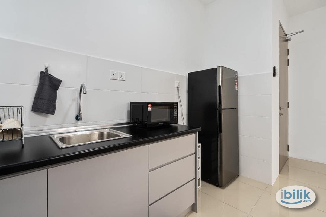 Image 3 of [Free Utilities] Single Room Sentul Point Suite Apartments, Sentul HKL KLCC Mont Kiara Solaris Free Wifi Free Cleaning - Room rental in 