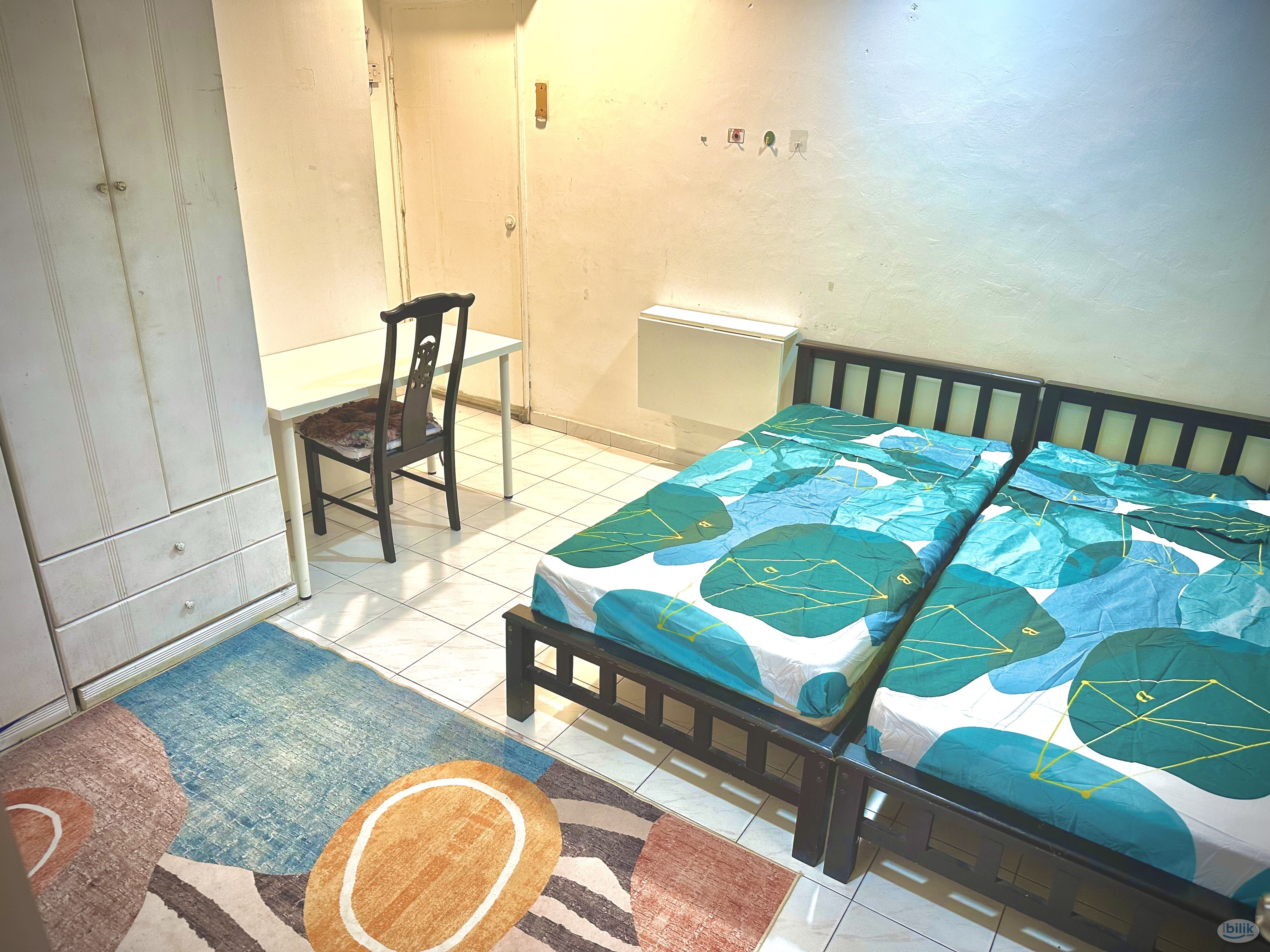 Image 1 of Large 2X with A/C & Window (WiFi+24x7 security) walk 2MRT - Room rental in 