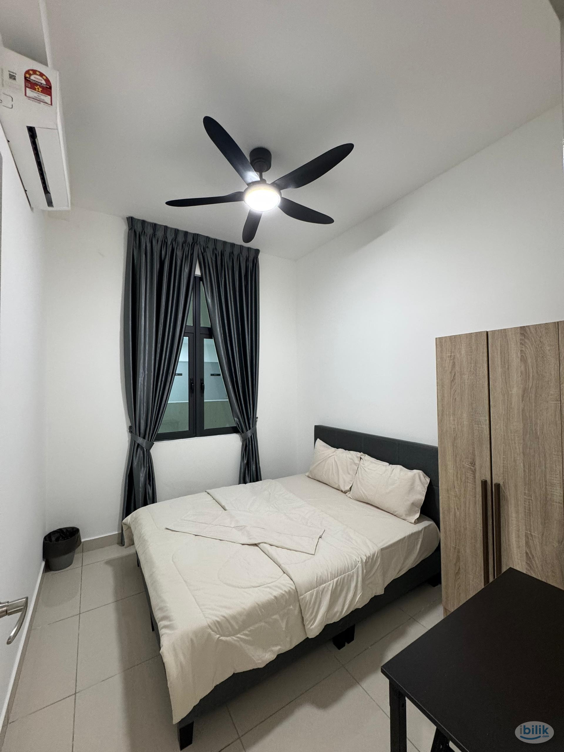 Image 1 of ✨Stylish & BRAND NEW Fully Furnished Middle Room @Sunway/PJS 🌟Female-Only, Safe & Secure Unit 🏠Ready to Move-In! - Room rental in 