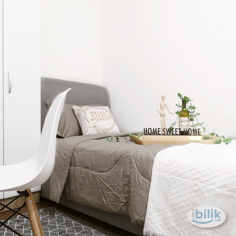 Image 1 of 【FEMALE UNIT】Single Room RM 700 Fully Furnished Air-Cond Room, Utilities included at Sentul, Kuala Lumpur - Room rental in 