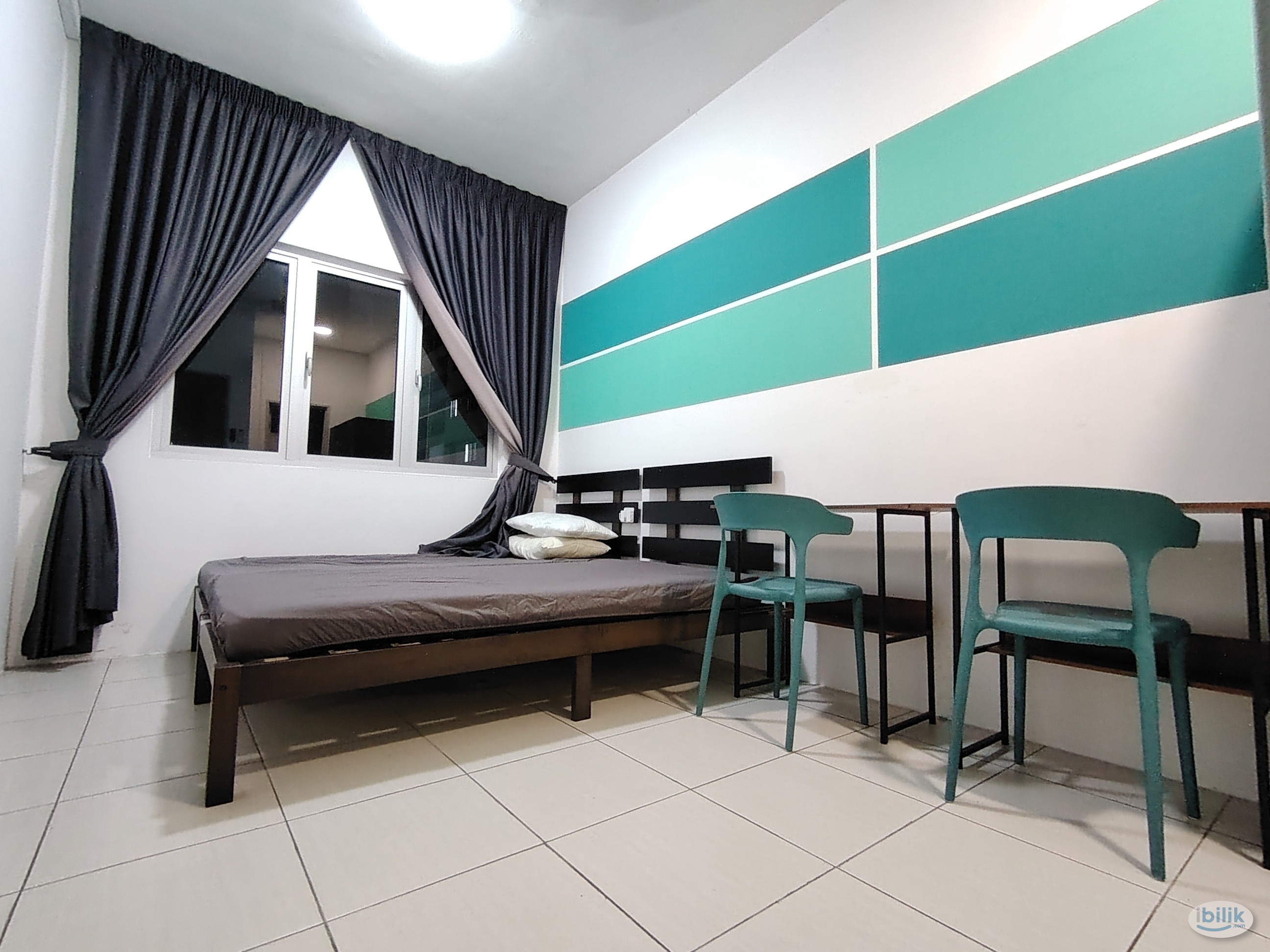 Image 1 of (Muslim Female Unit)FULLY FURNISHED Vista Wirajaya 2 @ PV9 Pv9 -2 single bed Master Room @ WIFI for Rent,Taman Melati,Setapak - Room rental in 