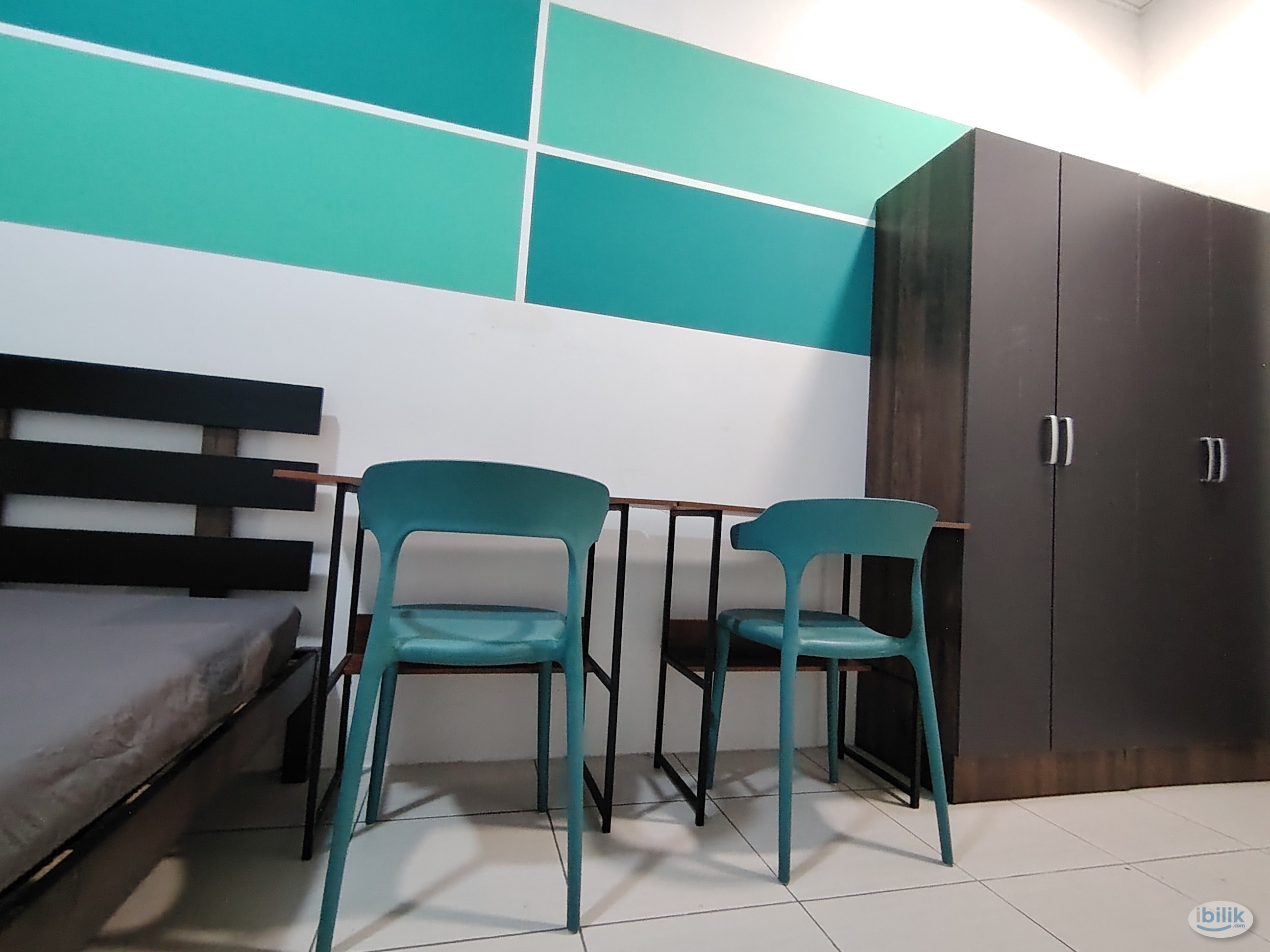 Image 2 of (Muslim Female Unit)FULLY FURNISHED Vista Wirajaya 2 @ PV9 Pv9 -2 single bed Master Room @ WIFI for Rent,Taman Melati,Setapak - Room rental in 