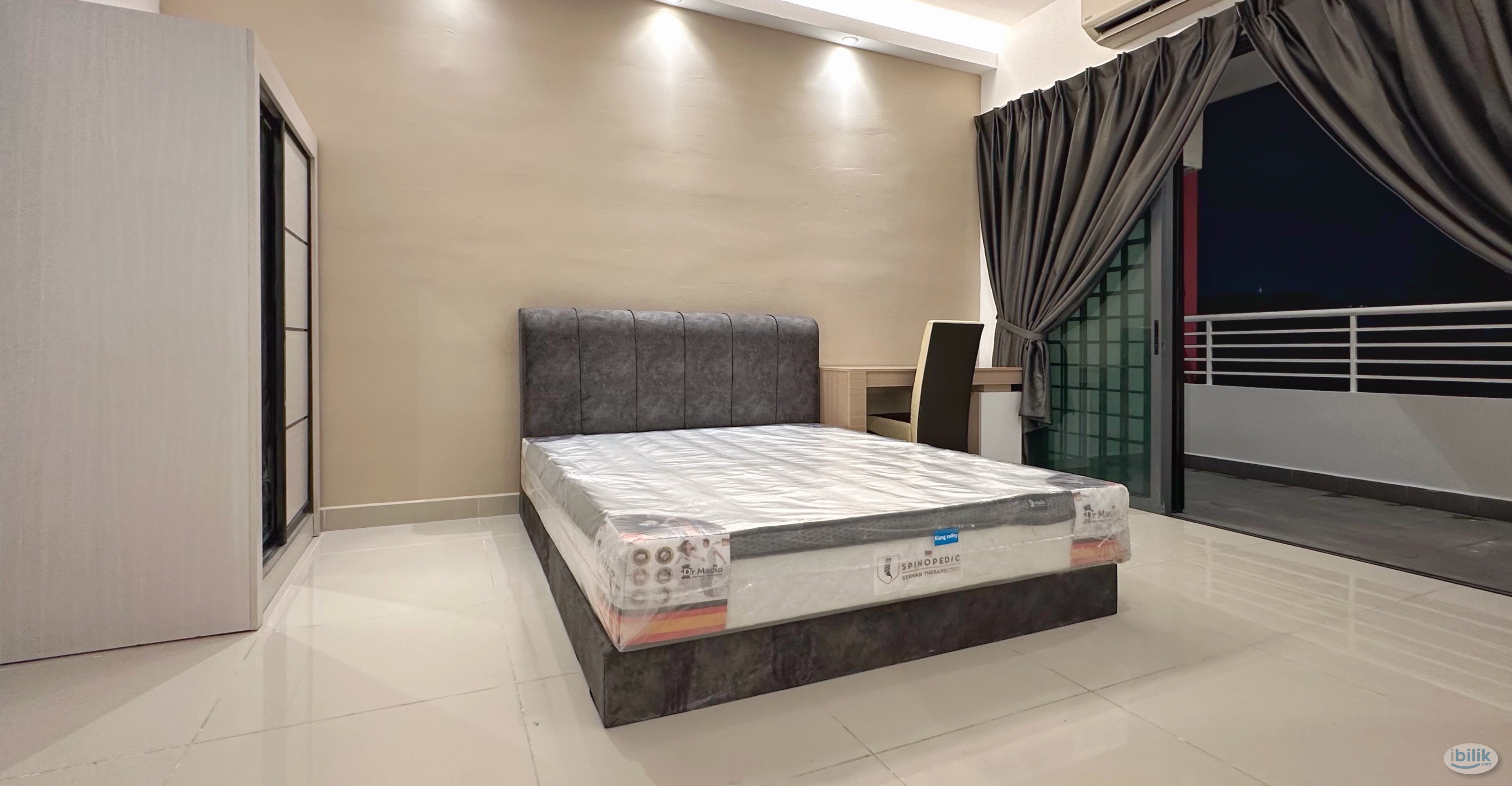 Image 1 of Big Balcony Room at Bayu @ Pandan Jaya, 3 Minutes walk to LRT Station, 1+1 Depo only - Room rental in 
