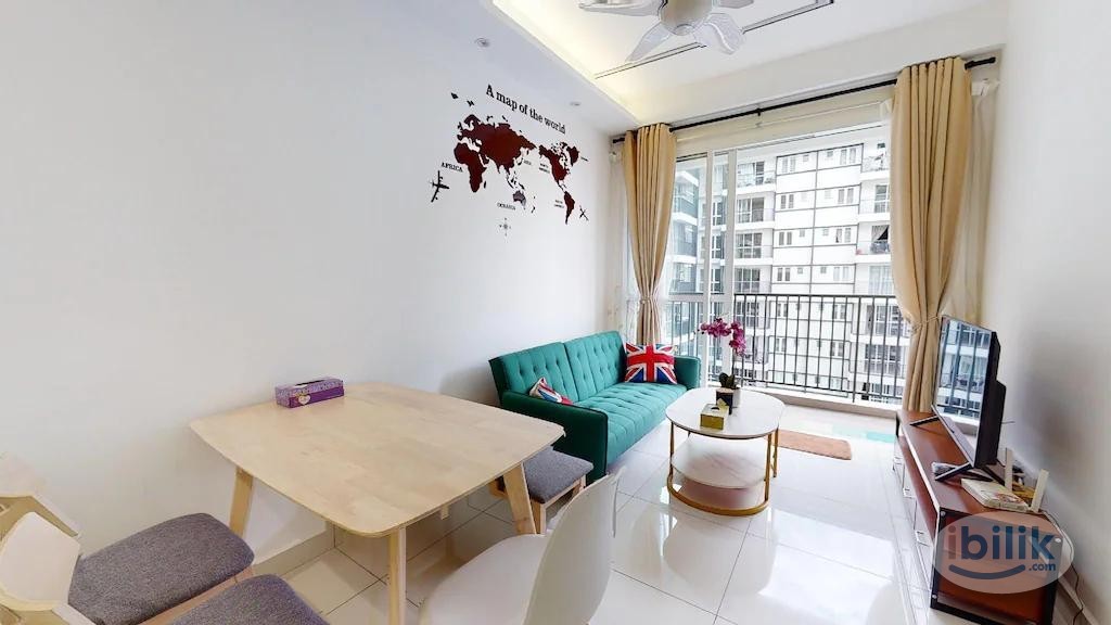 Image 2 of Master Room at Pinnacle, Sri Petaling near Pavilion Bukit Jalil, Endah Parade, IMU, LRT Stations, AEON Big, Banks, Shopping & Eateries - Room rental in 