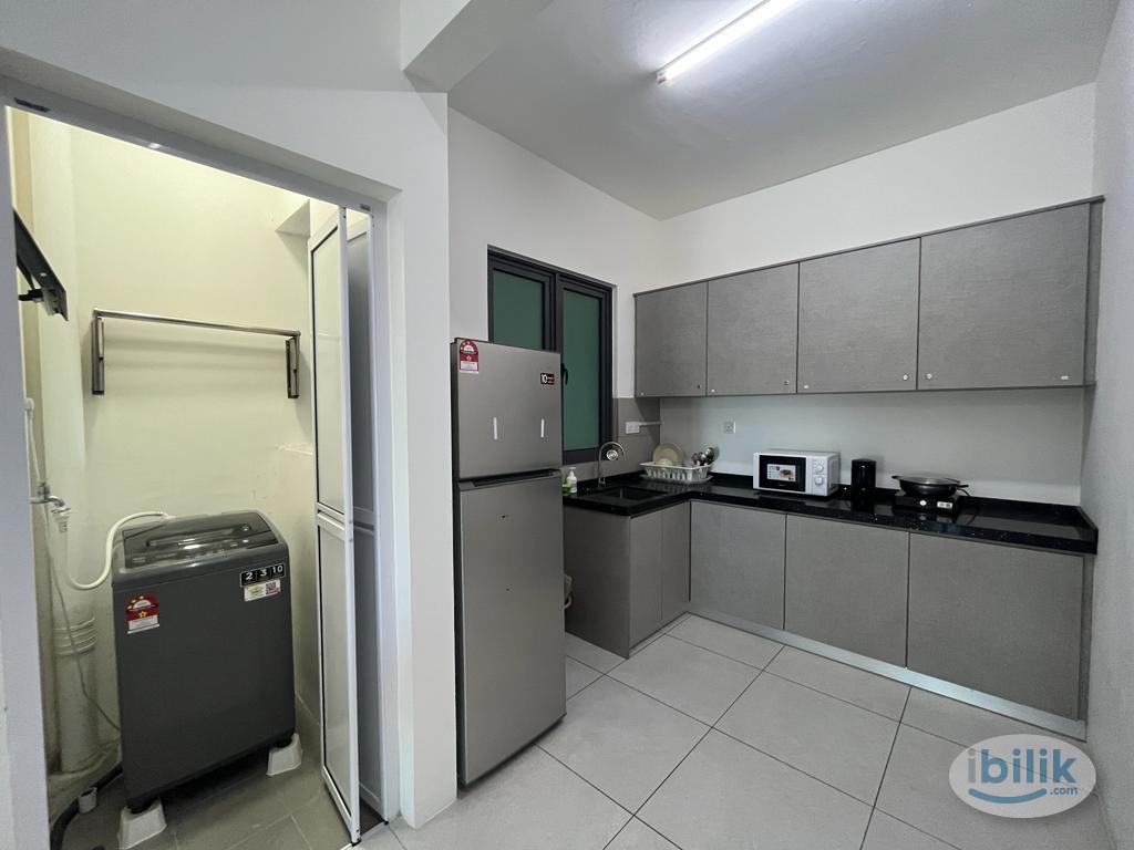 Image 4 of Cozy Single Bedroom with balcony  @ Meritus Residensi, Perai (nearby Mydin/Megamall) - Room rental in 