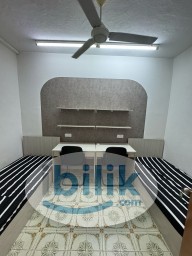 Room Rental in Kuala Lumpur - Fully Furnished Middle room with 2 Single bed at Taman Connaught