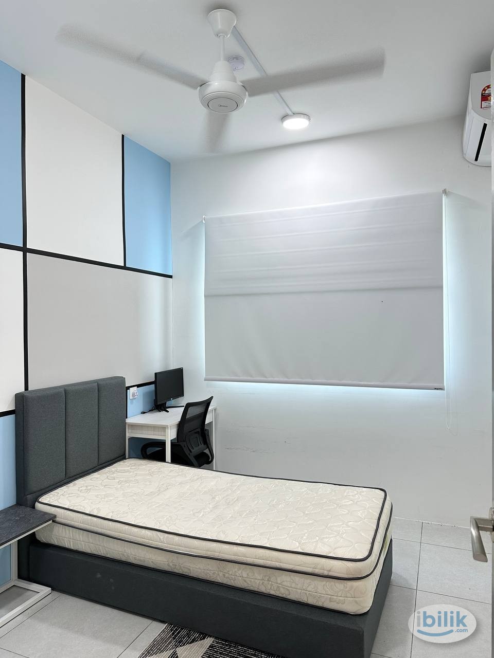 Image 1 of Meritus Residensi｜Seberang Perai｜Fully Furnished Female Single Room for Rent - Room rental in 