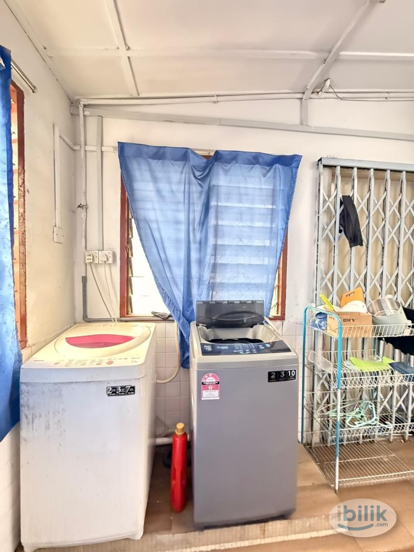 Image 3 of 🌈Low Deposit MIdyear Promo🌈4 mins to LRT PARAMOUNT/Bus Stop/Food Court ✨Single Room+Aircond at SEA PARK, Petaling Jaya❗❗ - Room rental in 