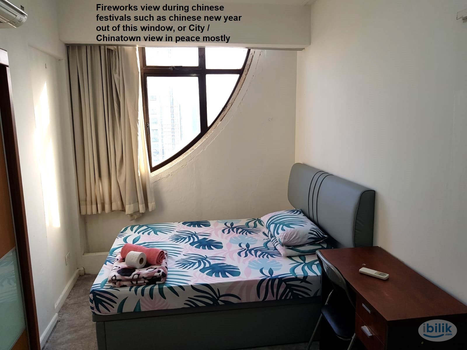 Image 3 of EpicView ensuite from Ensuite 1+1 at chinatown. Room code: 0211 - Room rental in 