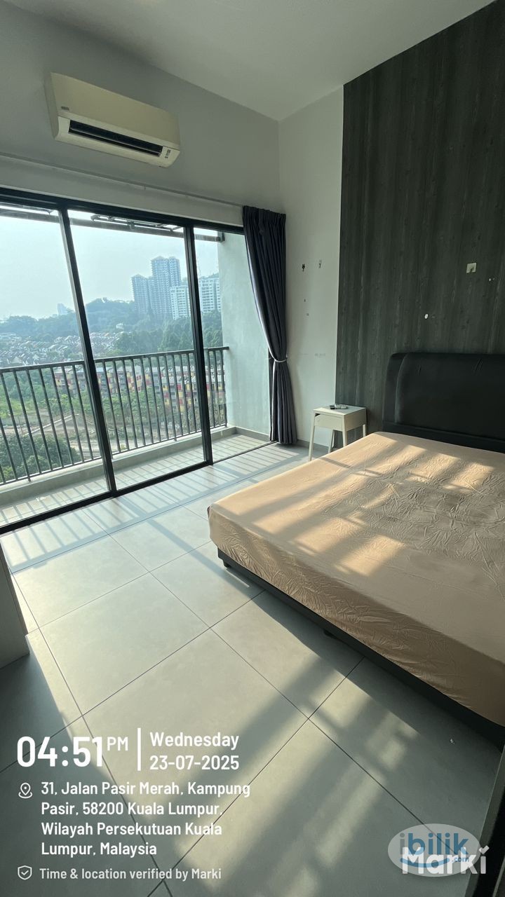 Image 2 of KTM Petaling Balcony Room at D'Sands Residence, Near Mid Valley - Room rental in 