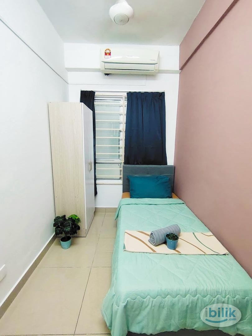 Image 1 of 📍5 mins walk to MRT KD, 3 mins to SEGi College, 1 station to Dataran Sunway 🚆, 2 stations Ikea, 3 stations to 1 Utama 👜, Single room @ Casa - Room rental in 