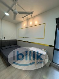 Room Rental in Kuala Lumpur - Fully Furnished Middle room at The Holmes 2 Bandar Tun Razak Walking to LRT