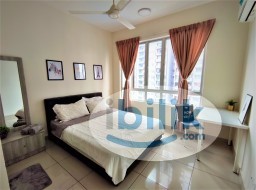 Room Rental in Kuala Lumpur - Master room w/bathroom at PV21 Setapak. Free wifi. Near Colombia Hospital/Setapak Central/PV128/PV15/PV16/Sentul/TARUMT/UNIKL/HKL/DUKE/KLCC