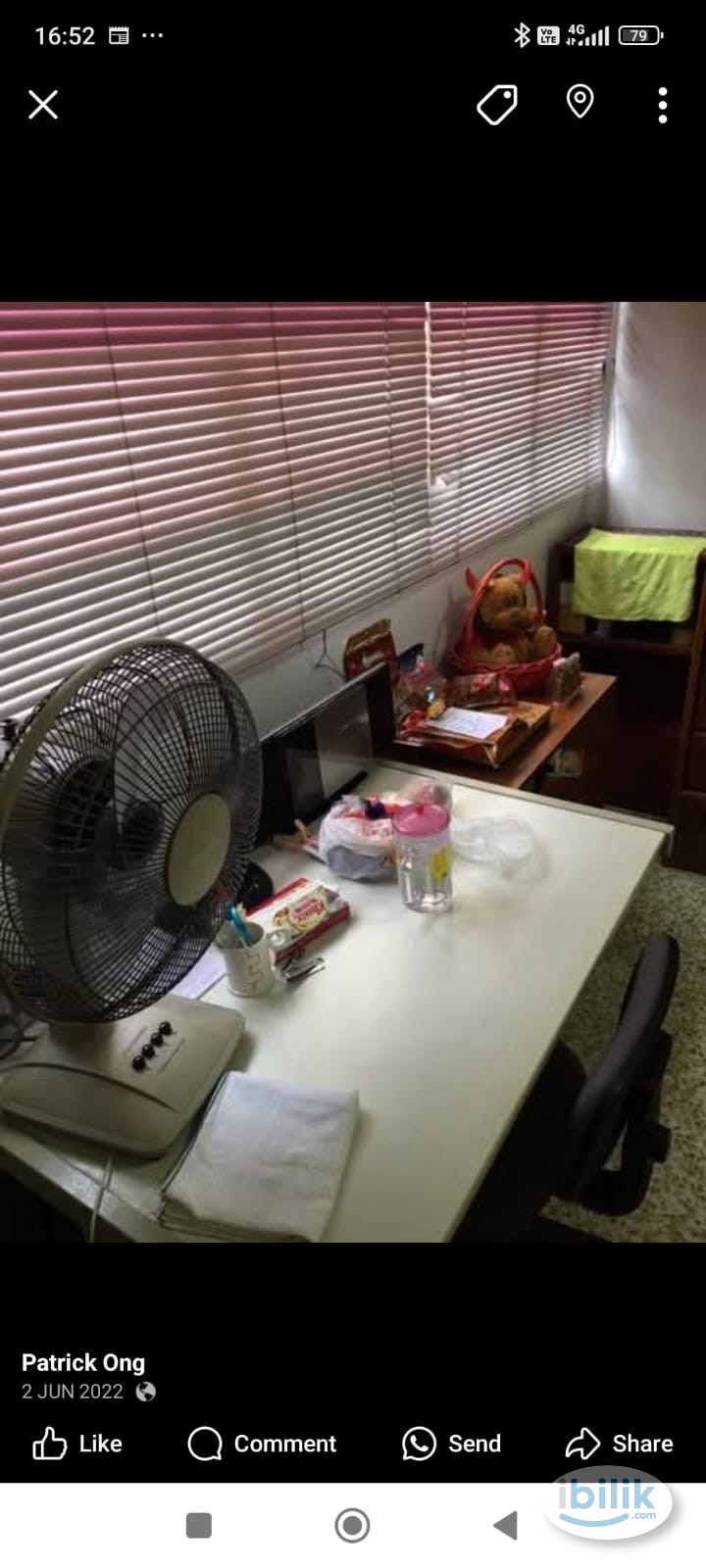 Image 3 of No agent fee: A Big Common Room available @ a HDB 5-Rm Square Point Block 113 Depot Road GPS Postcode 100113 wef anytime from 1st September'25 - Room rental in 