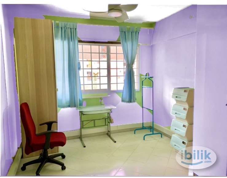 Image 1 of All Females Environment. Ladies Room sharing 2paxs,600/pax,  single pax $950.All included: Aircond, Utilities,WiFi. Jurong-Lakeside - Room rental in 