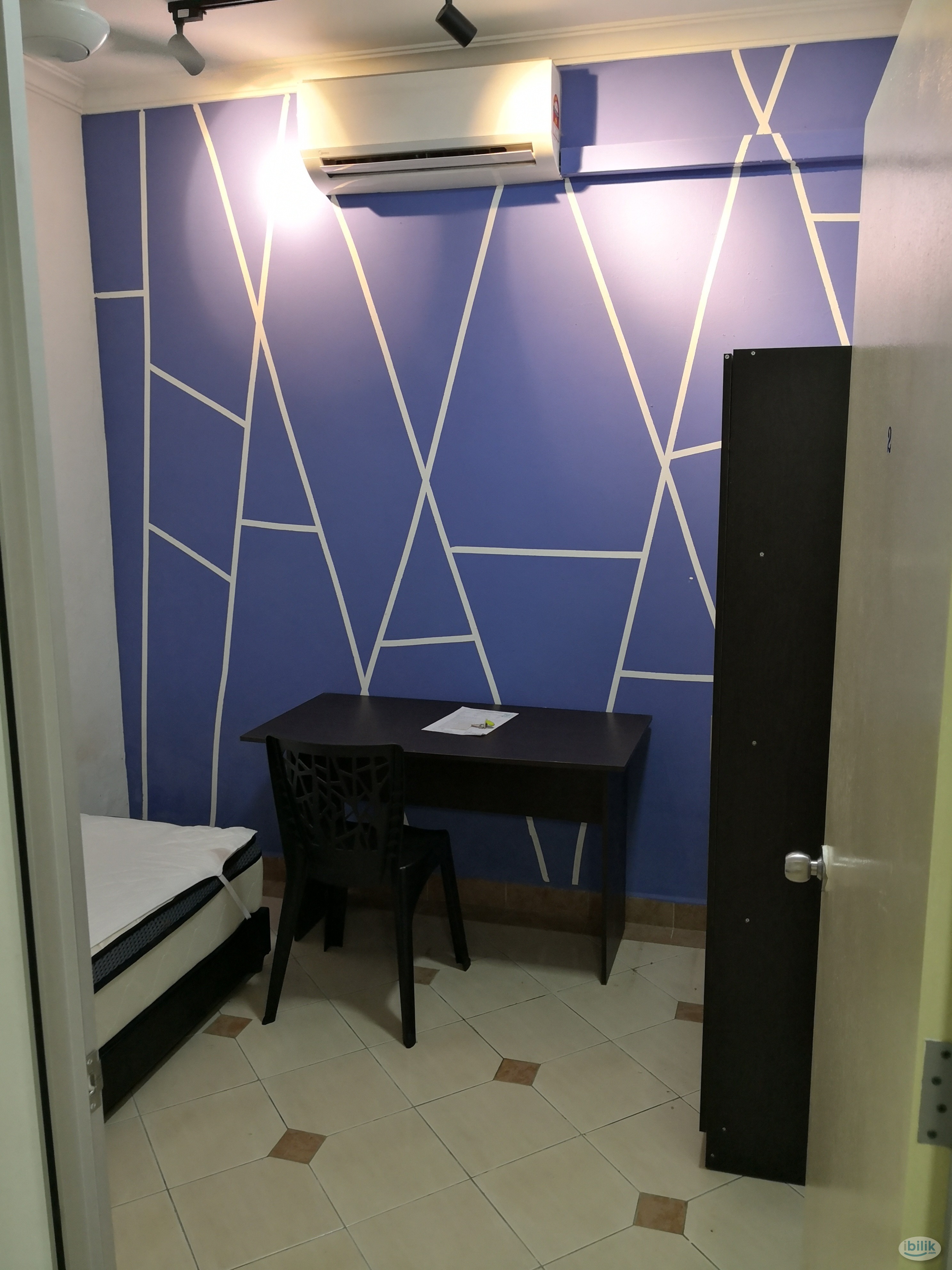 Image 1 of Beside HELP UNI🏫 Promotion price now!!!  Single bedroom with AC located in Subang Bestari. Subang - Room rental in 