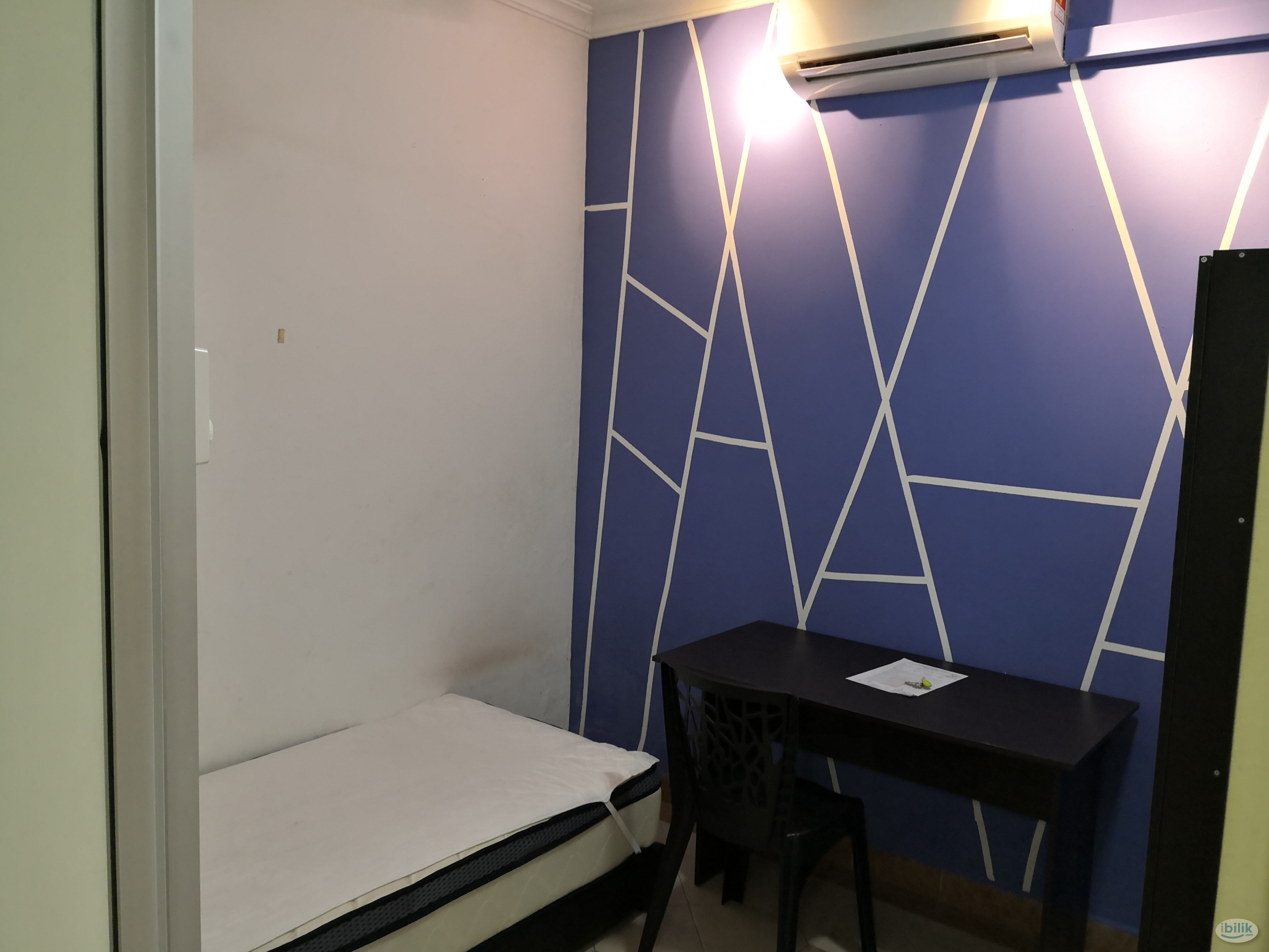 Image 2 of Beside HELP UNI🏫 Promotion price now!!!  Single bedroom with AC located in Subang Bestari. Subang - Room rental in 